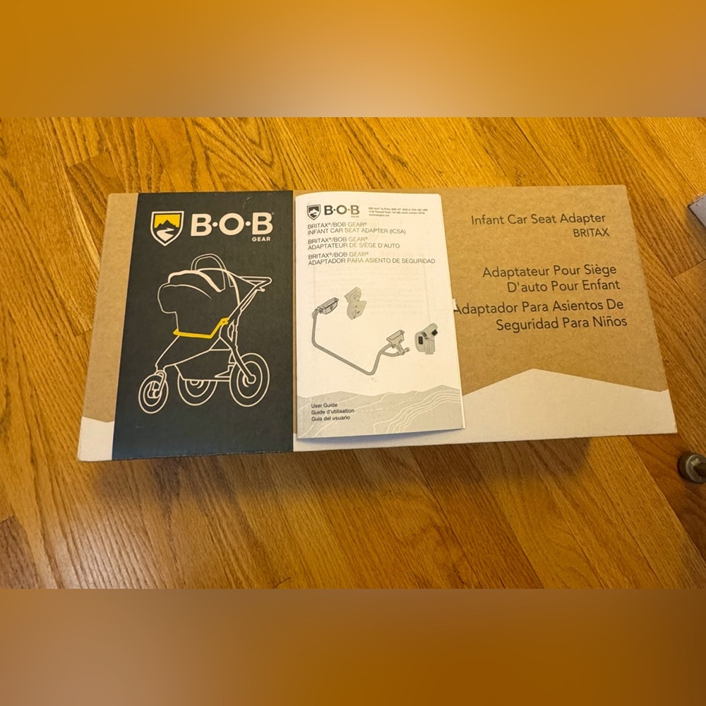 Britax/BOB infant car seat adapter